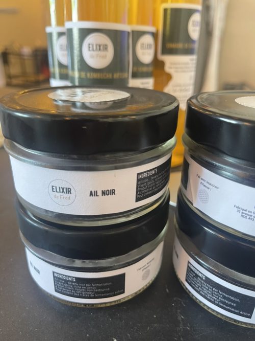 Ail fermenté