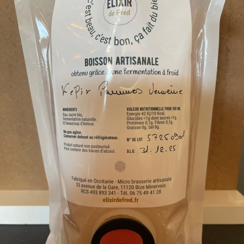 Push Kefir Pommes verveine ! 1,5 litre